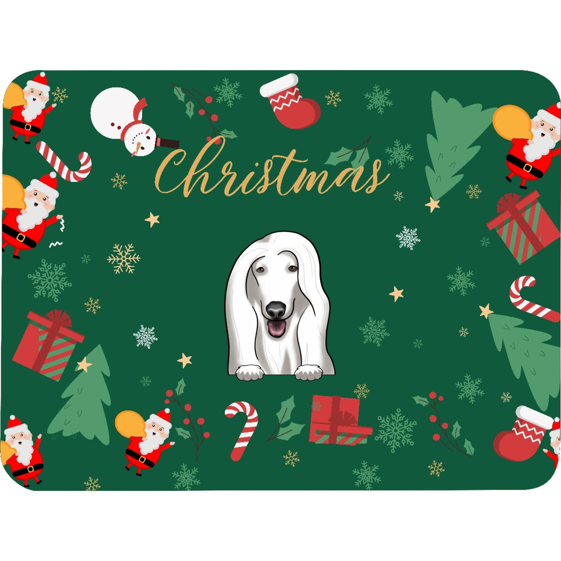 Christmas custom pet bed mat pe to keep warm in winter