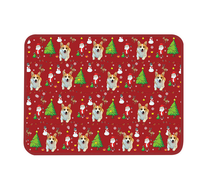 Custom large dog sleeping mat thermal mat pet gift for Christmas