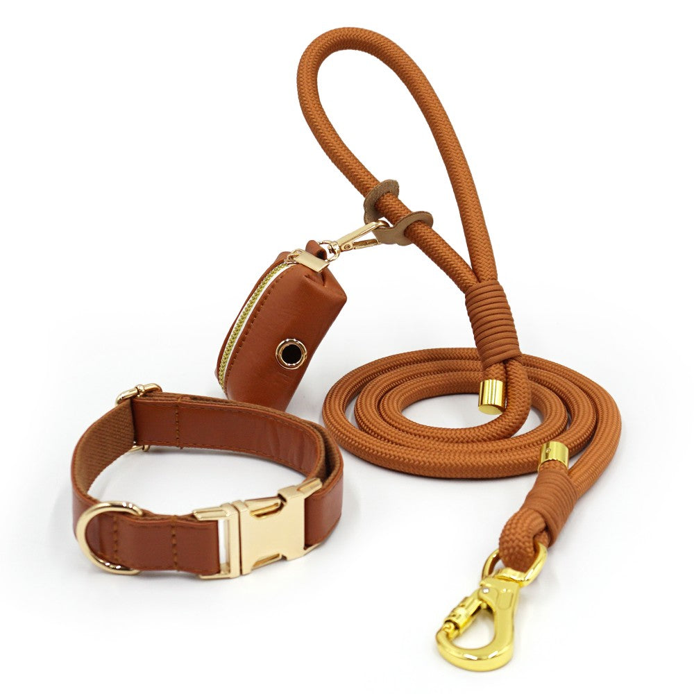 Dog Collar and Leash Set