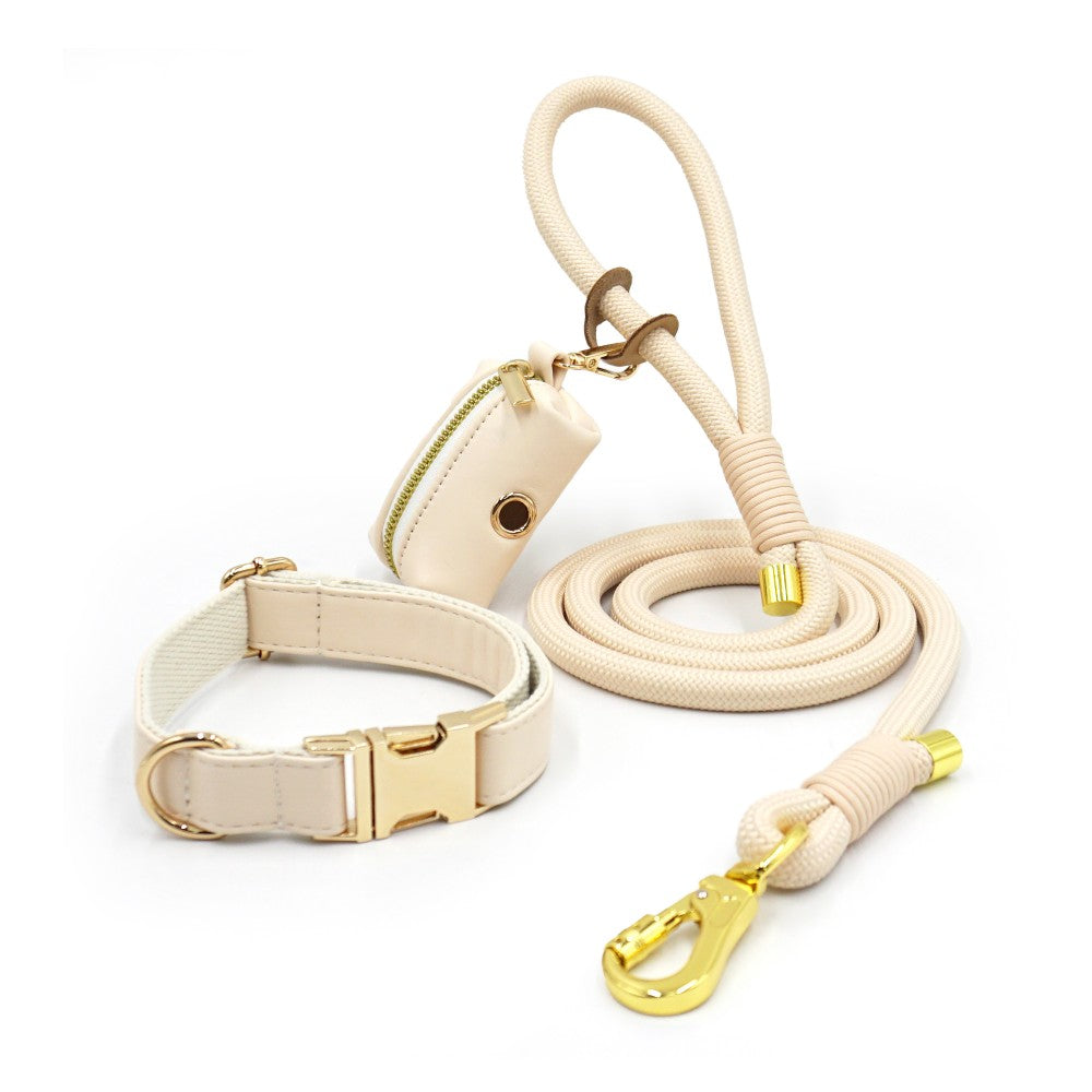 Dog Collar and Leash Set