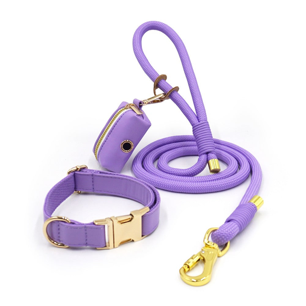 Dog Collar and Leash Set