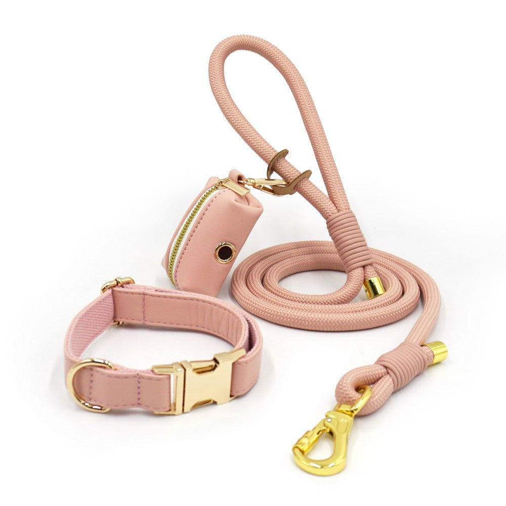 Dog Collar and Leash Set