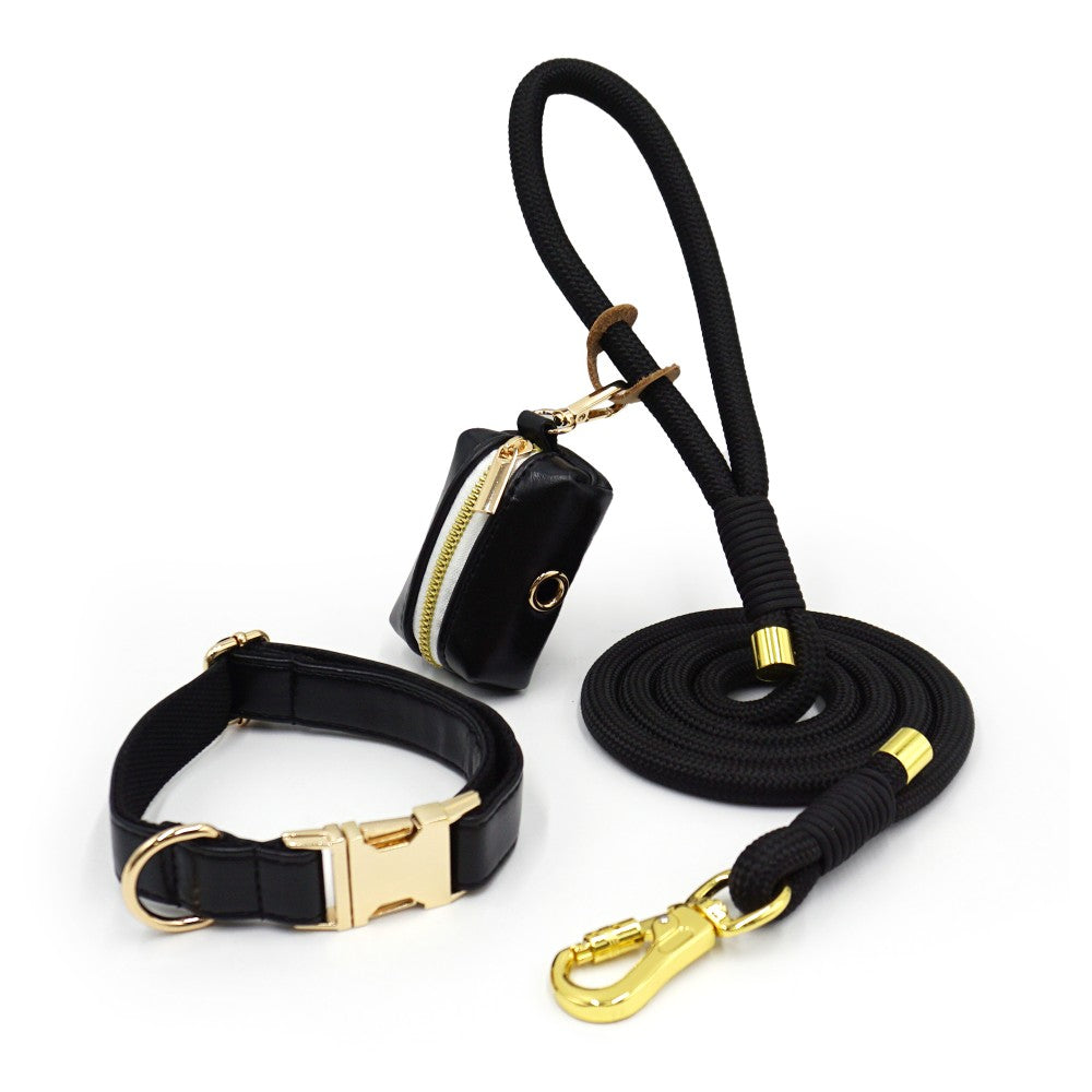 Dog Collar and Leash Set