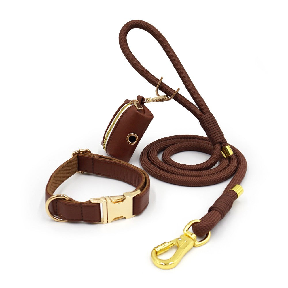 Dog Collar and Leash Set