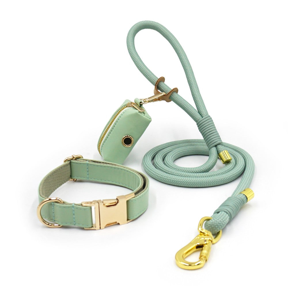 Dog Collar and Leash Set