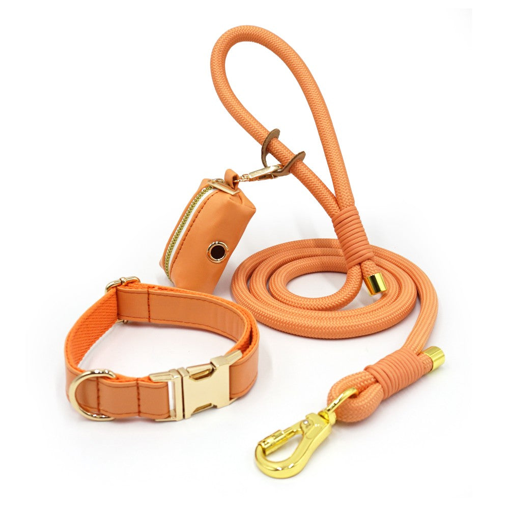 Dog Collar and Leash Set