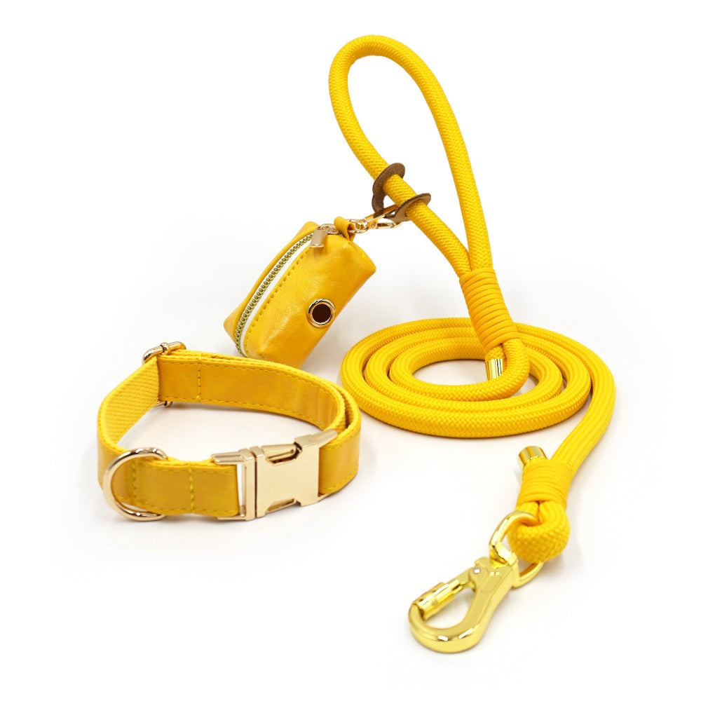 Dog Collar and Leash Set