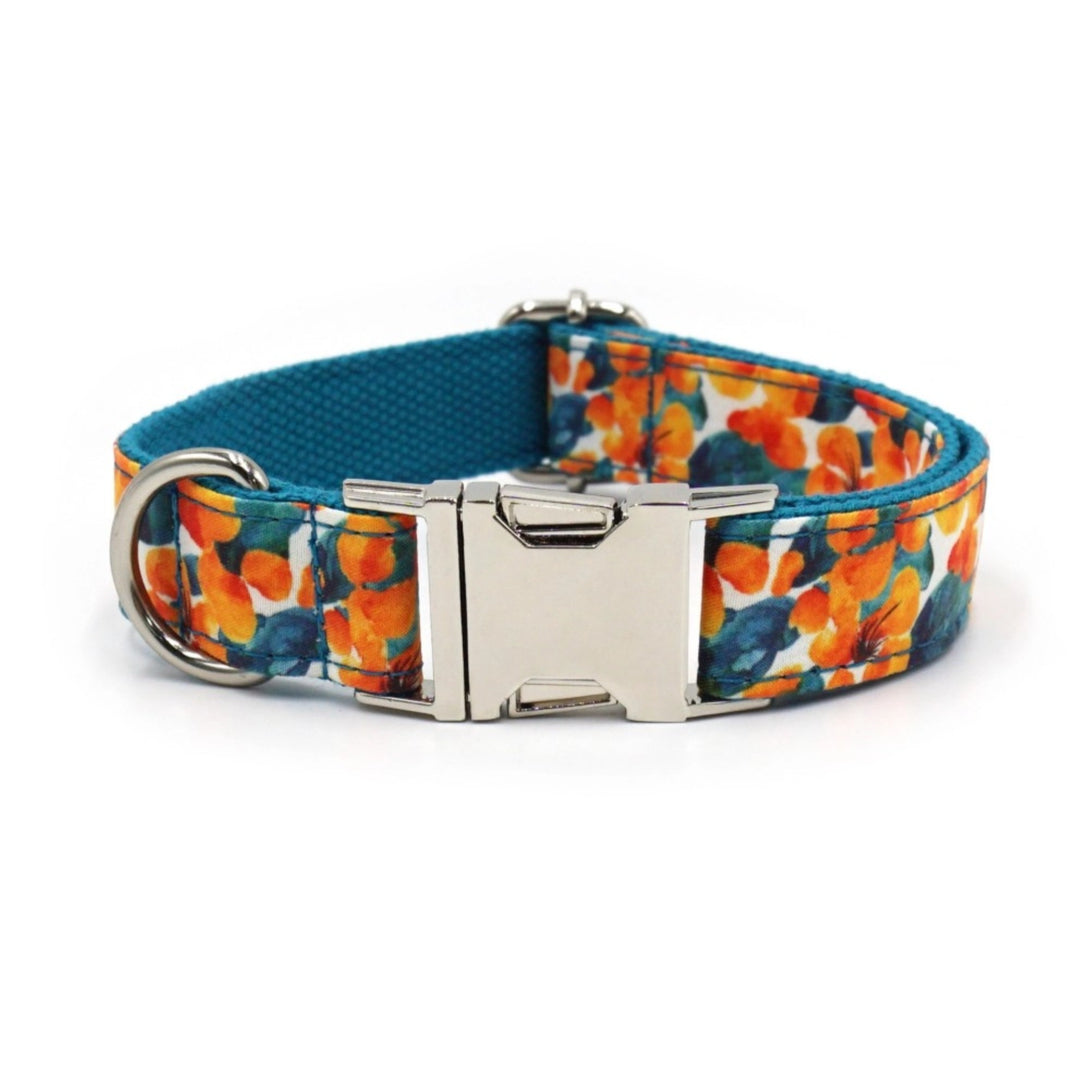 Custom Dog Collars&Leather With Print Engraved Metal Buckle