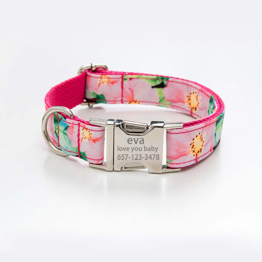 Custom Dog Collars with Name and Phone Number, Dog Gift